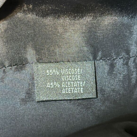 Lafayette 148 New York Black Cut out Trim Button Front Blazer Size 4 - Picture 9 of 9